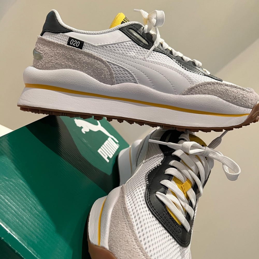 PUMA Style Rider 'Warm Texture - White' 373382-03